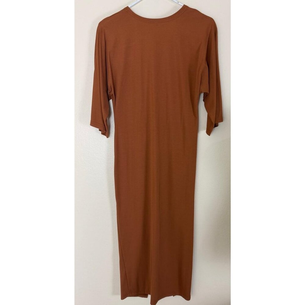 Ouges Brown Dress - Size Small - image 1